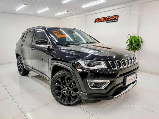 JEEP COMPASS 2.0 16V FLEX LIMITED AUTOMÁTICO JEEP COMPASS 2.0 16V FLEX LIMITED AUTOMÁTICO